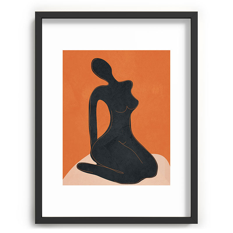 Abstract Nude II Framed Art Print Gallery Image 60