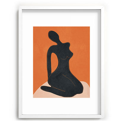 Abstract Nude II Framed Art Print Gallery Image 78
