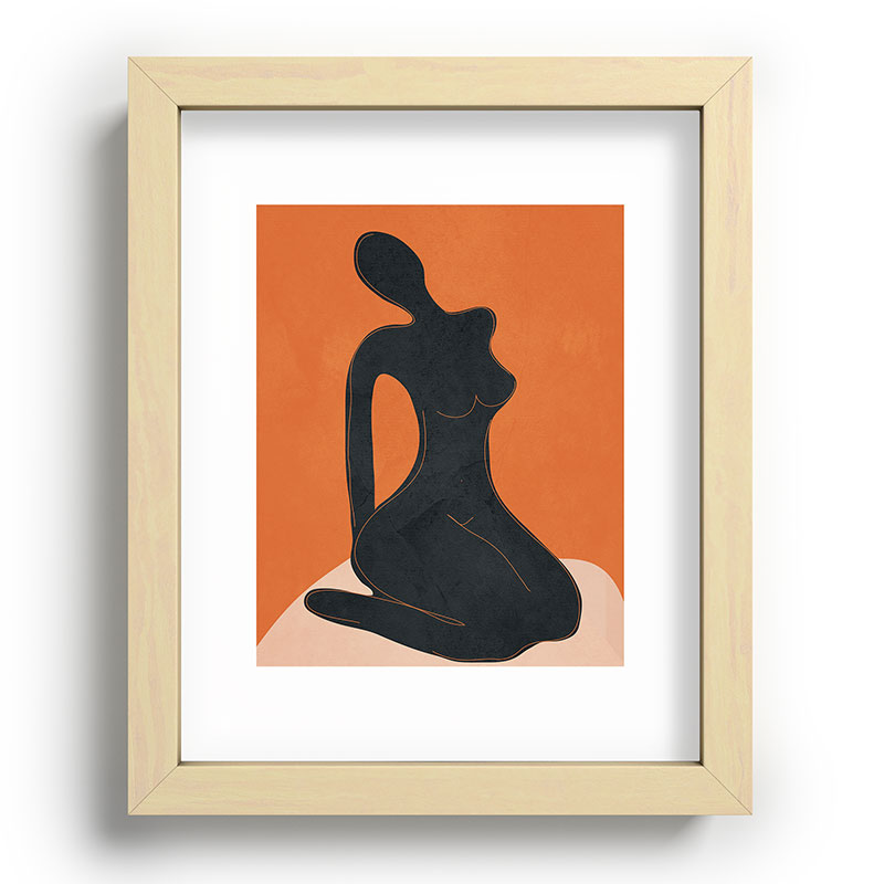 Abstract Nude II Framed Art Print Gallery Image 69