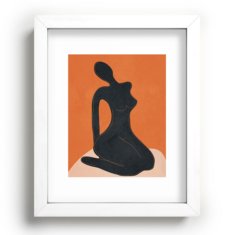 Abstract Nude II Framed Art Print Gallery Image 76