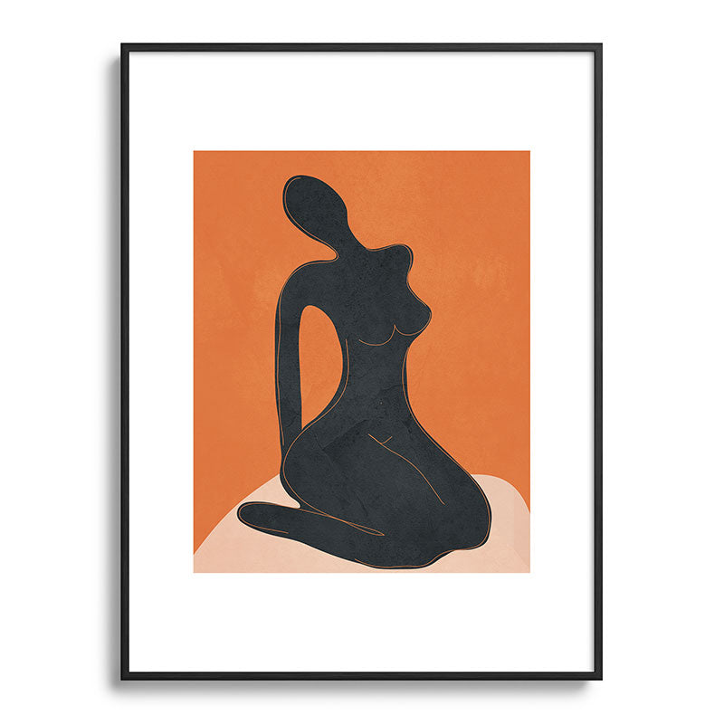 Abstract Nude II Framed Art Print Gallery Image 85