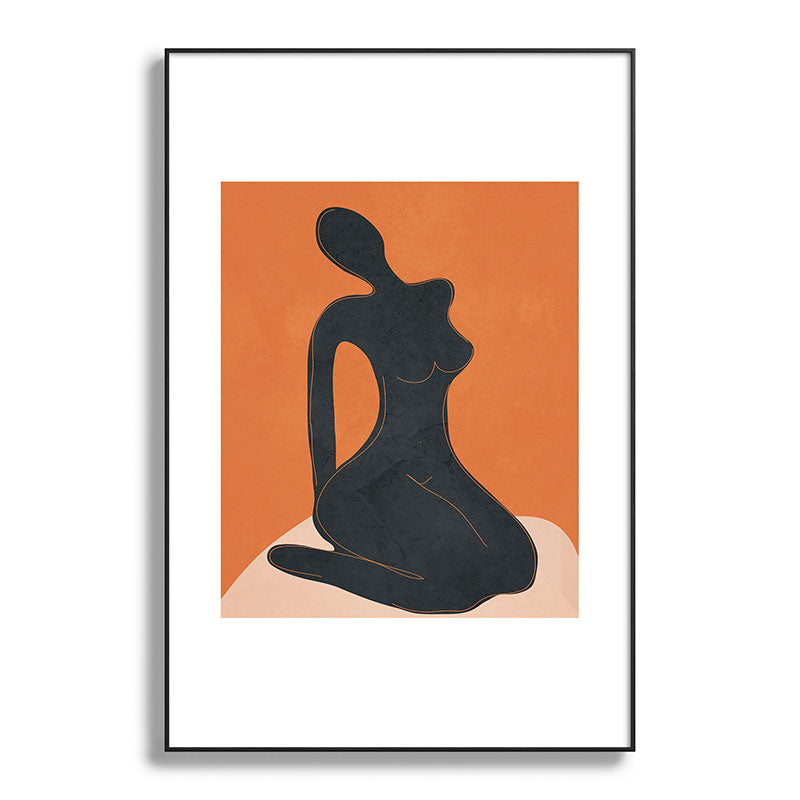 Abstract Nude II Framed Art Print Gallery Image 86