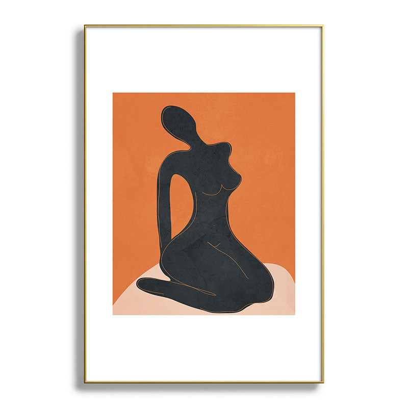 Abstract Nude II Framed Art Print Gallery Image 94