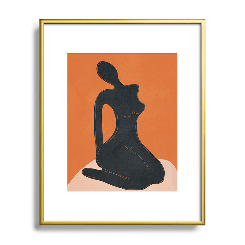 Abstract Nude II Framed Art Print Gallery Image 88