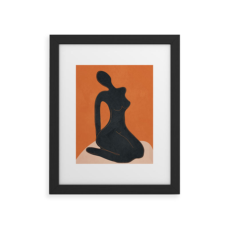 Abstract Nude II Framed Art Print Gallery Image 29