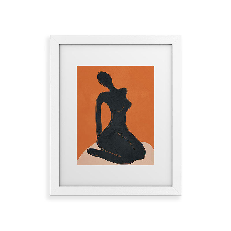 Abstract Nude II Framed Art Print Gallery Image 53