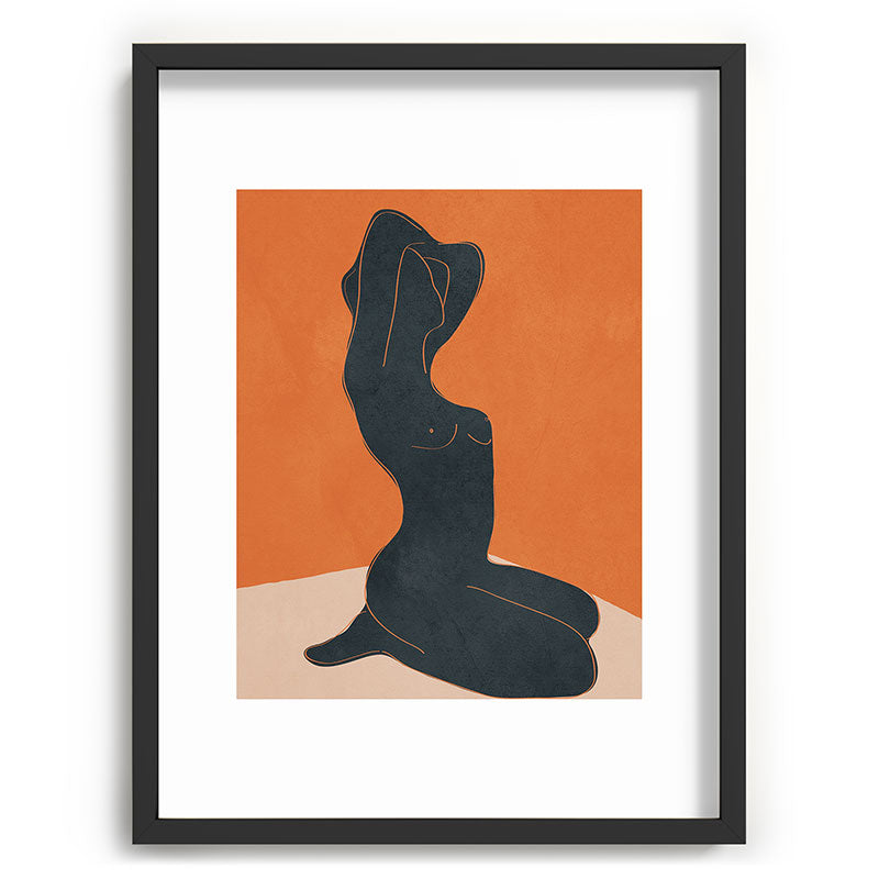 Abstract Nude IV Framed Art Print Gallery Image 61
