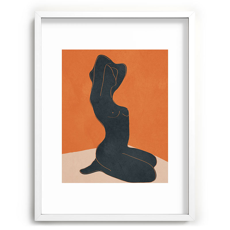Abstract Nude IV Framed Art Print Gallery Image 79
