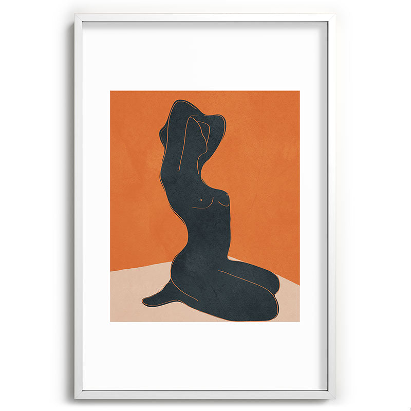 Abstract Nude IV Framed Art Print Gallery Image 80