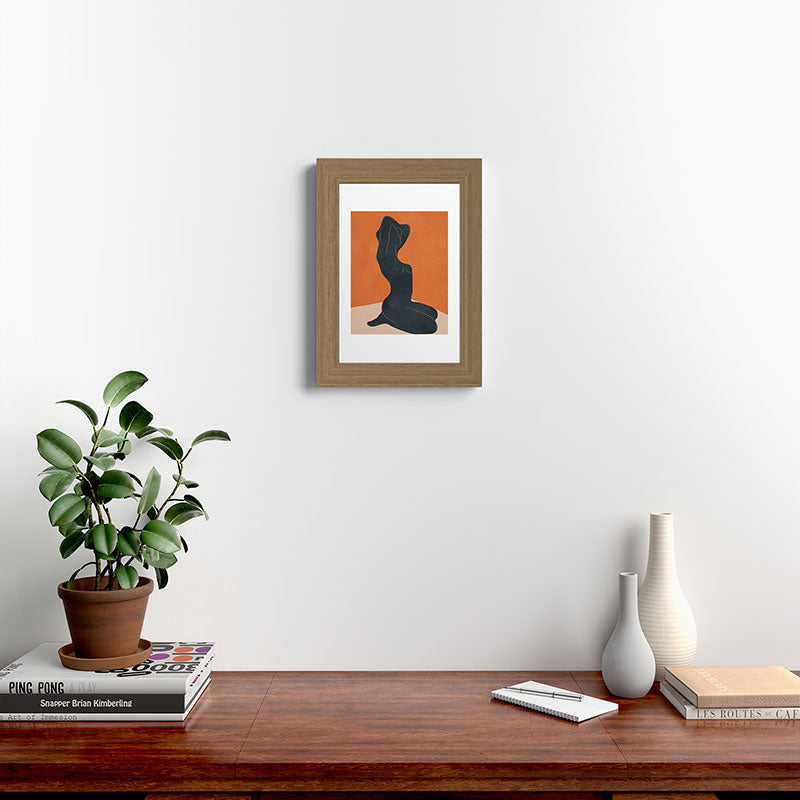 Abstract Nude IV Framed Art Print Gallery Image 38