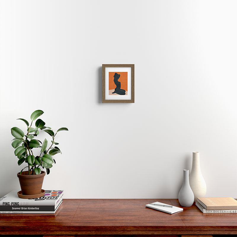 Abstract Nude IV Framed Art Print Gallery Image 8
