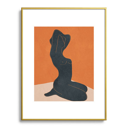 Abstract Nude IV Framed Art Print Gallery Image 92