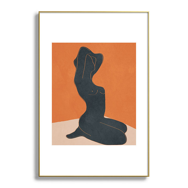 Abstract Nude IV Framed Art Print Gallery Image 94