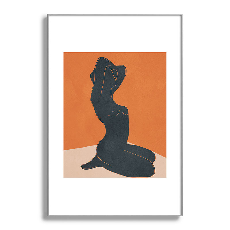 Abstract Nude IV Framed Art Print Gallery Image 100