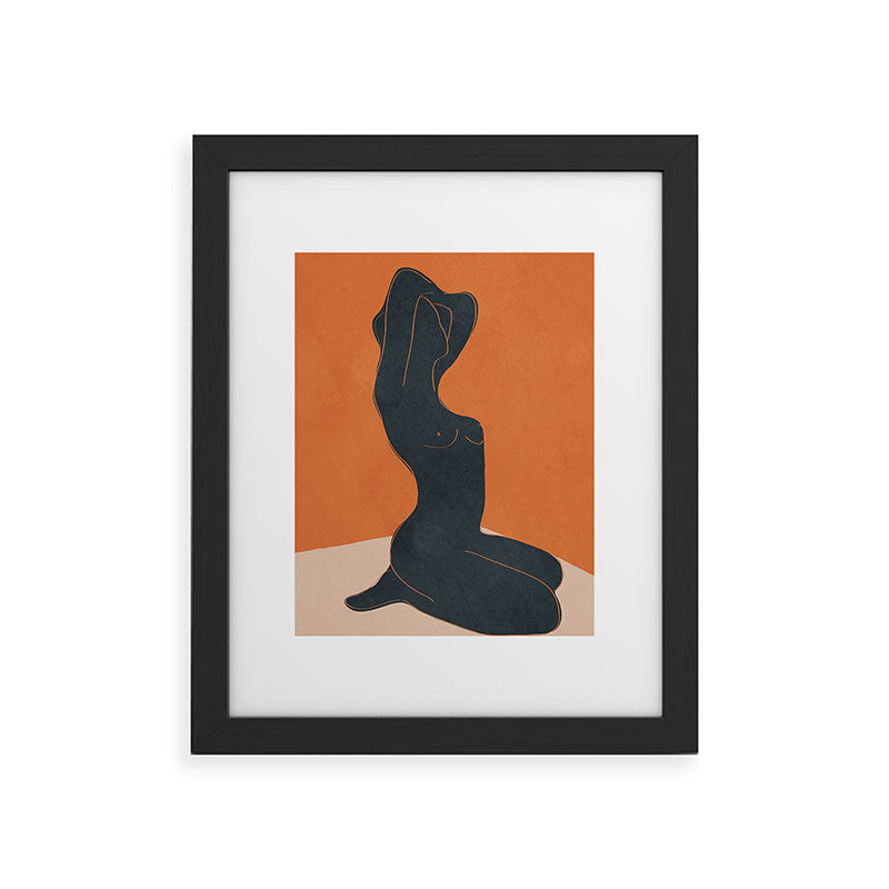 Abstract Nude IV Framed Art Print Gallery Image 32