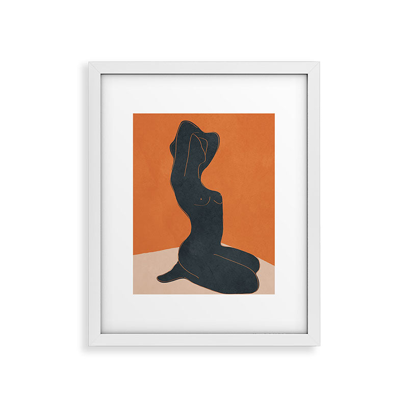 Abstract Nude IV Framed Art Print Gallery Image 22