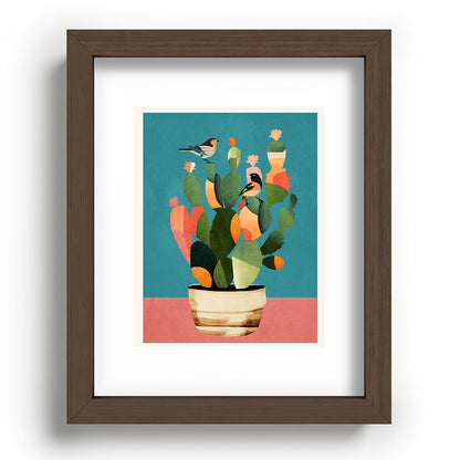Cactus and Birds 2 Framed Art Print Gallery Image 63
