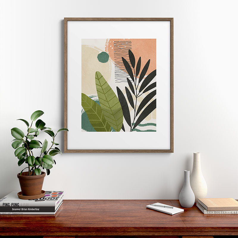 Elegant Shapes 28 Framed Art Print Gallery Image 14