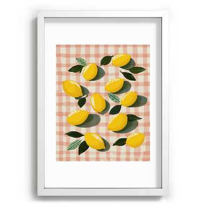 Lemon Picnic Still Life Framed Art Print Gallery Image 77
