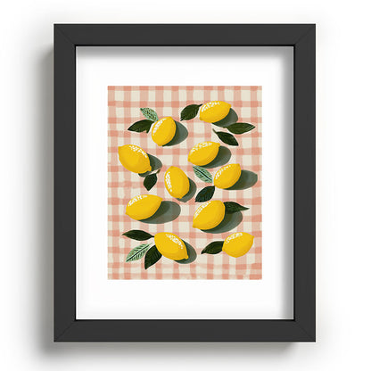 Lemon Picnic Still Life Framed Art Print Gallery Image 58
