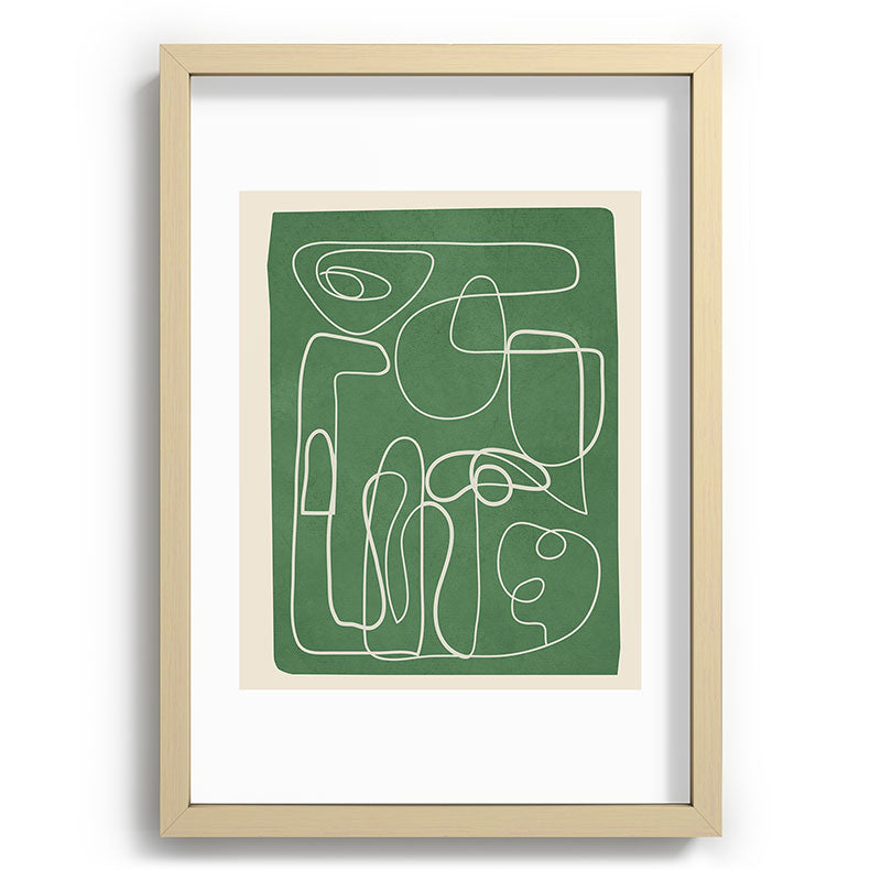 Lines in Space 7 Framed Art Print Gallery Image 71