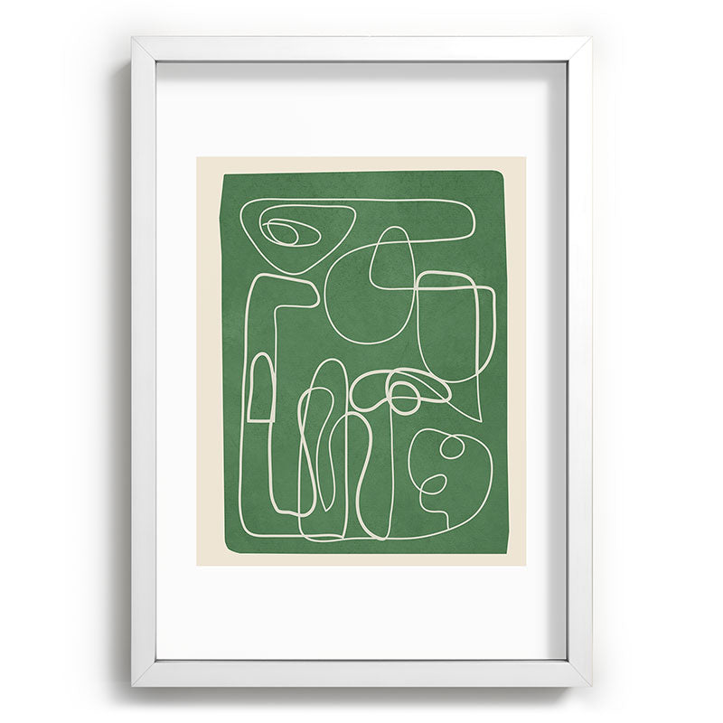 Lines in Space 7 Framed Art Print Gallery Image 77