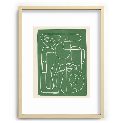 Lines in Space 7 Framed Art Print Gallery Image 72