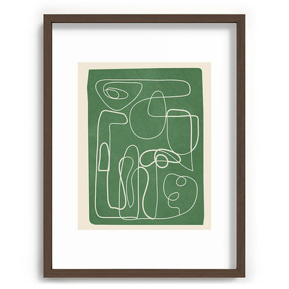 Lines in Space 7 Framed Art Print Gallery Image 66