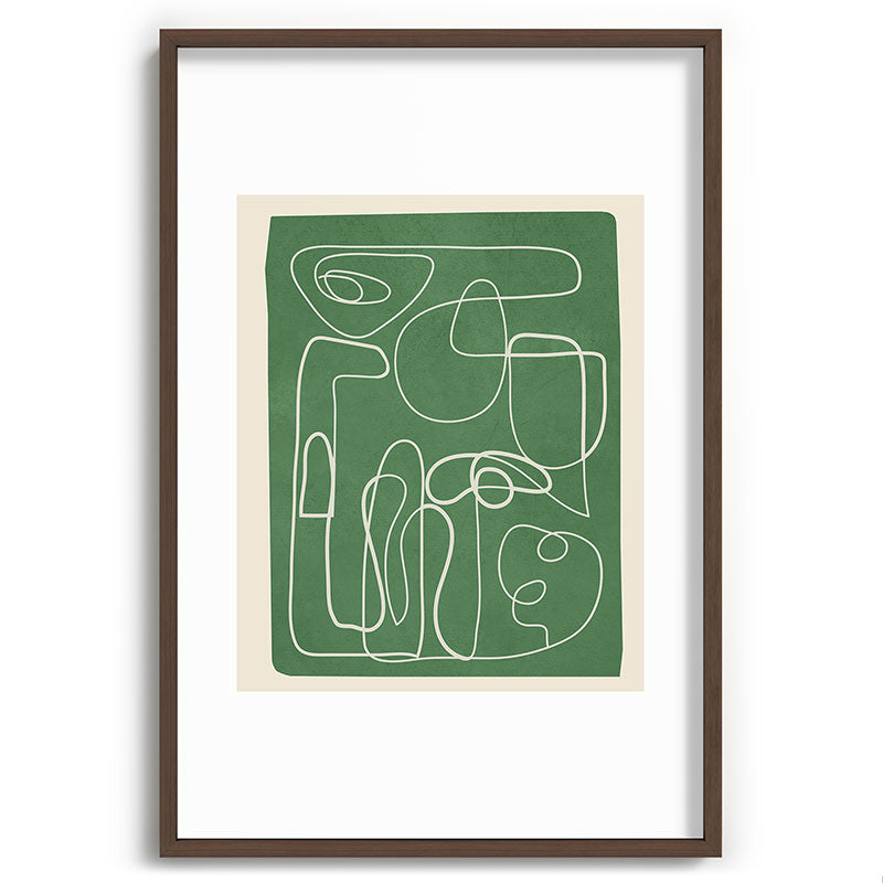 Lines in Space 7 Framed Art Print Gallery Image 68