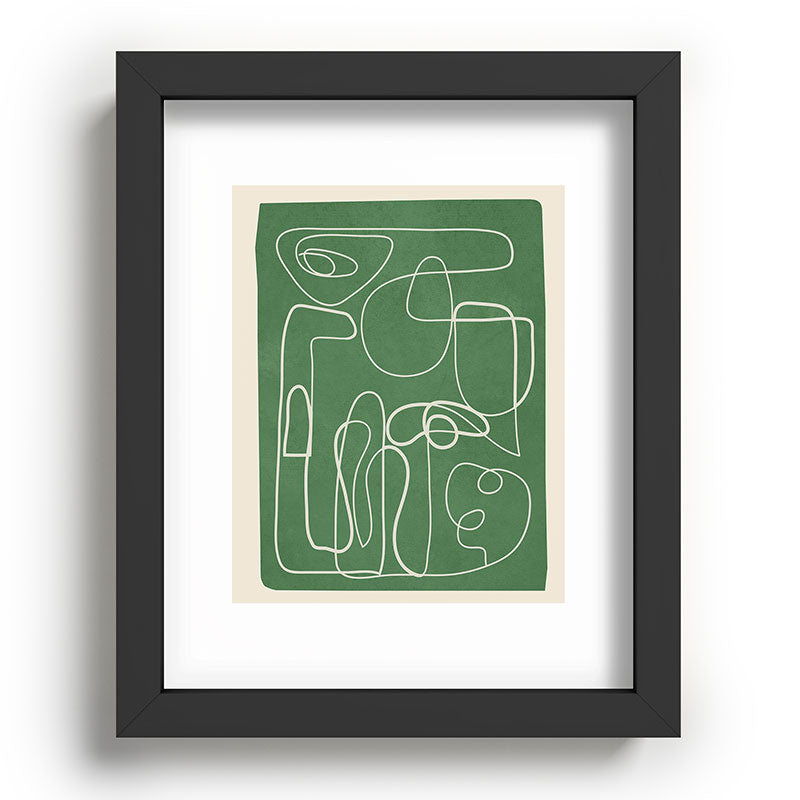 Lines in Space 7 Framed Art Print Gallery Image 58