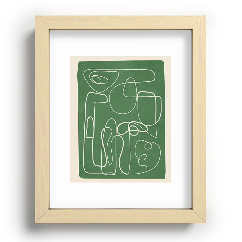 Lines in Space 7 Framed Art Print Gallery Image 69