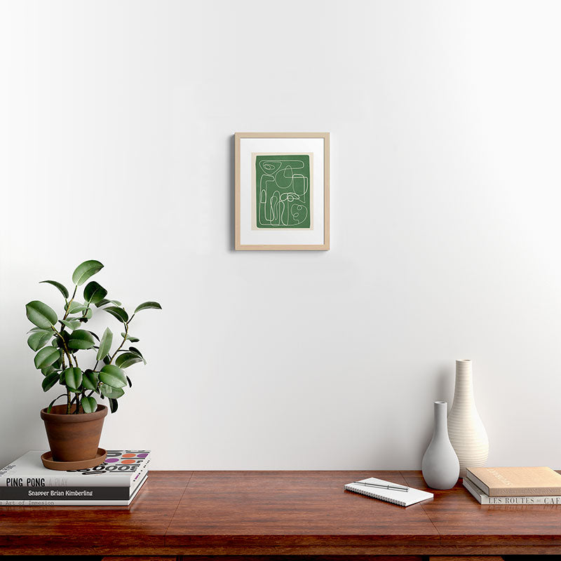 Lines in Space 7 Framed Art Print Gallery Image 16