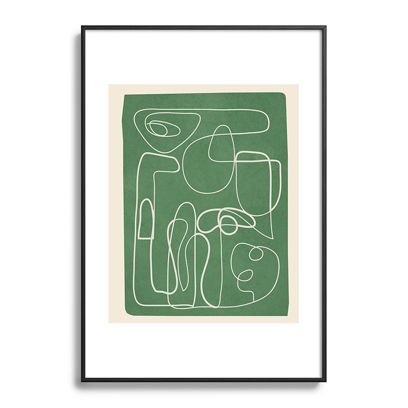 Lines in Space 7 Framed Art Print Gallery Image 83