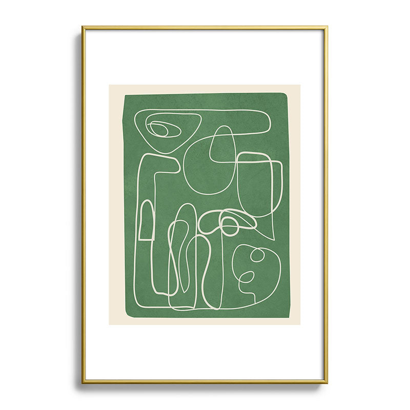 Lines in Space 7 Framed Art Print Gallery Image 90
