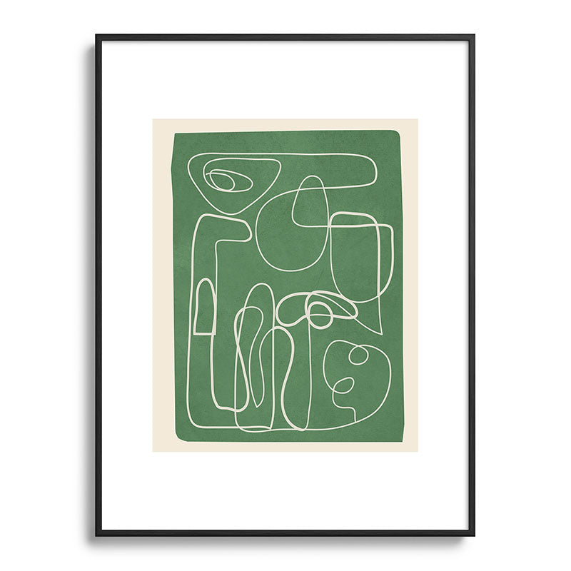 Lines in Space 7 Framed Art Print Gallery Image 85
