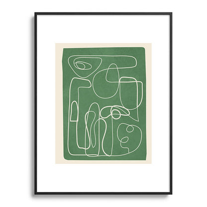 Lines in Space 7 Framed Art Print Gallery Image 85