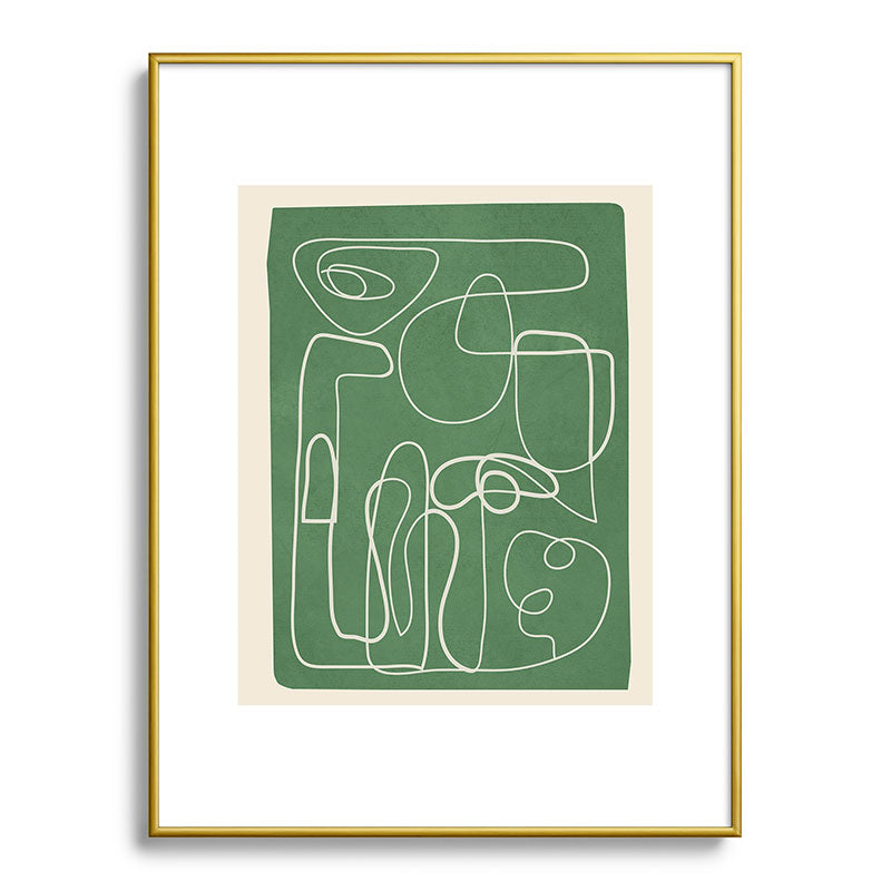 Lines in Space 7 Framed Art Print Gallery Image 91