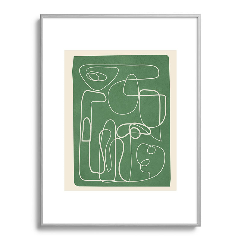Lines in Space 7 Framed Art Print Gallery Image 99