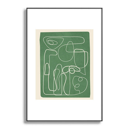 Lines in Space 7 Framed Art Print Gallery Image 86