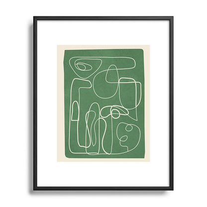 Lines in Space 7 Framed Art Print Gallery Image 82