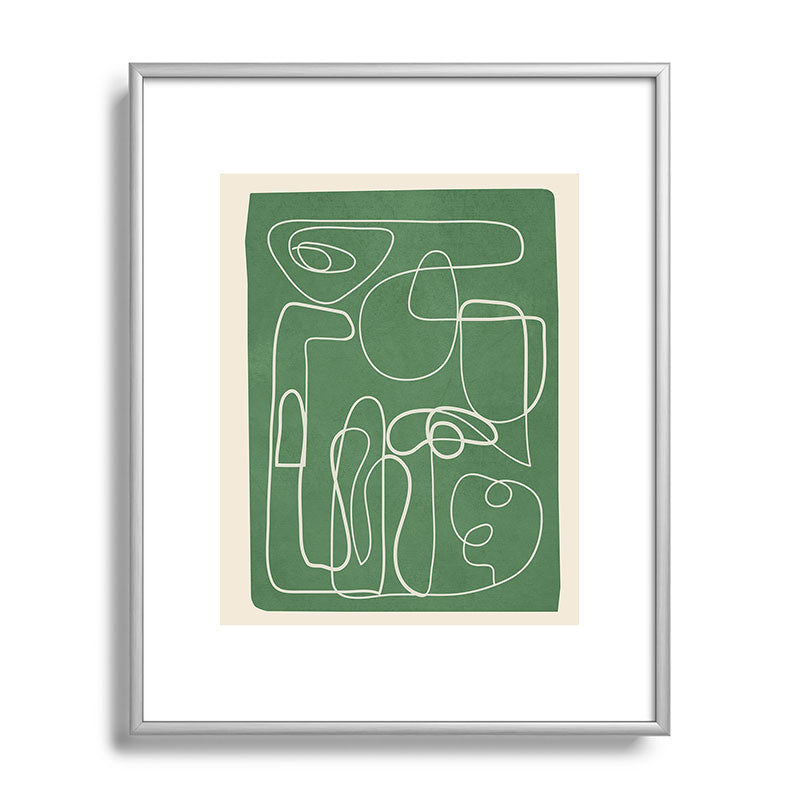 Lines in Space 7 Framed Art Print Gallery Image 95