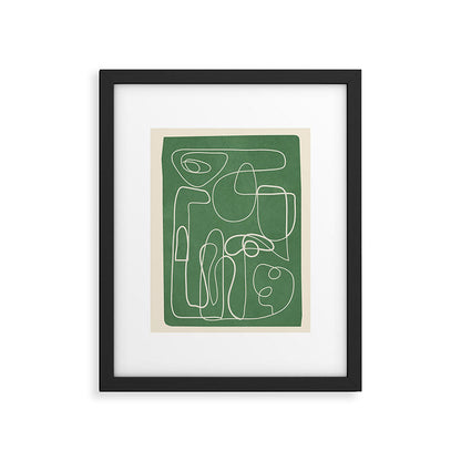 Lines in Space 7 Framed Art Print Gallery Image 5