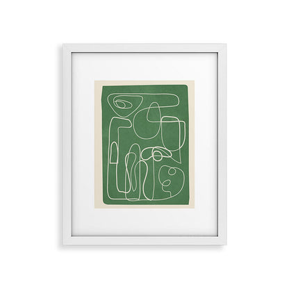 Lines in Space 7 Framed Art Print Gallery Image 25