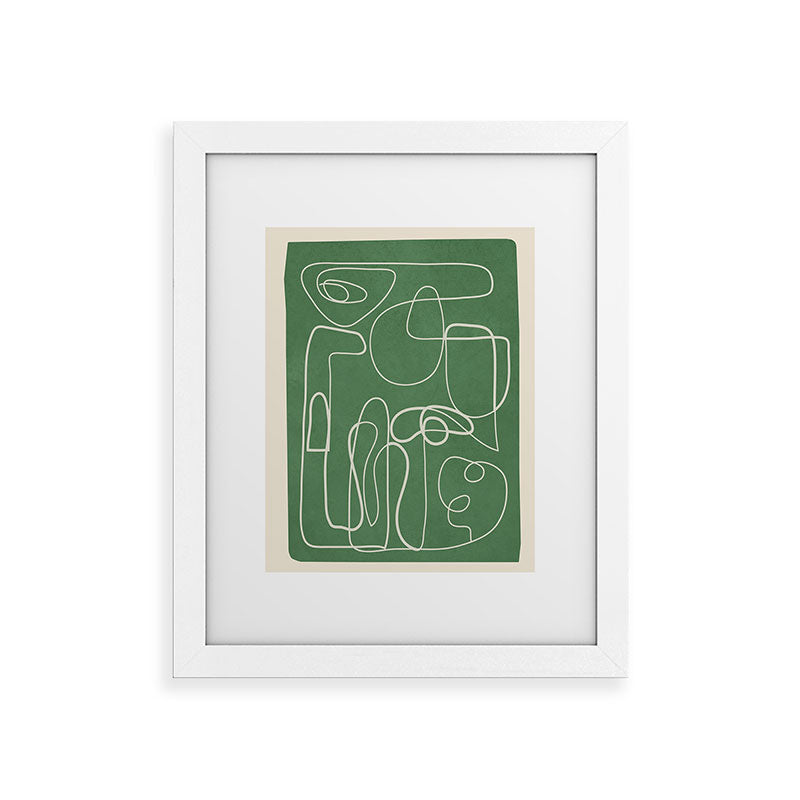 Lines in Space 7 Framed Art Print Gallery Image 50