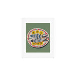 Mediterranean Fish Plate Art Print Gallery Image 1