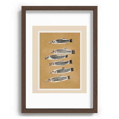 Minimal Fish Study Framed Art Print Gallery Image 65