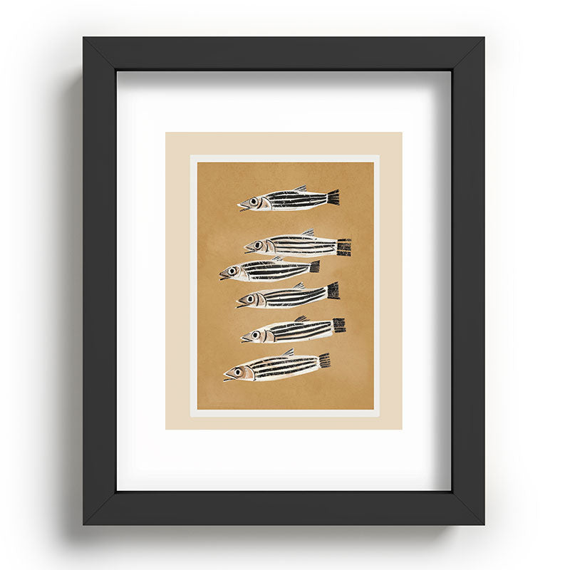 Minimal Fish Study Framed Art Print Gallery Image 58