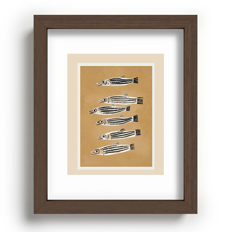Minimal Fish Study Framed Art Print Gallery Image 64