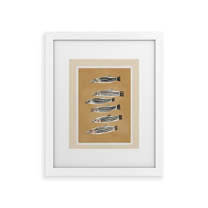 Minimal Fish Study Framed Art Print Gallery Image 54