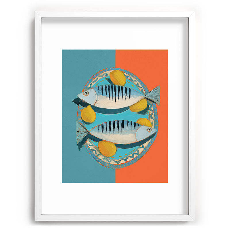 Modern Coastal Still Life Framed Art Print Gallery Image 78